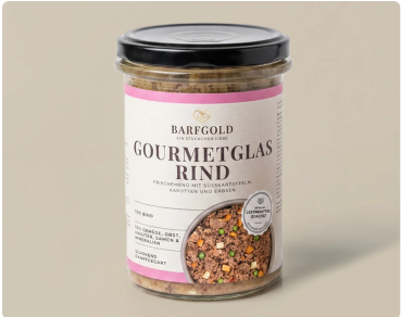 Gourmetglas Rind 6 x 400 g